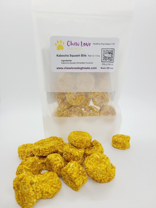 Kabocha Squash Mix Bits - Dog Calming Treats for Sleep by Chew Love