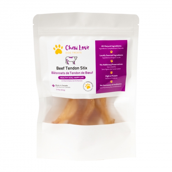 Beef Tendon Stix by Chew Love Dog Treats