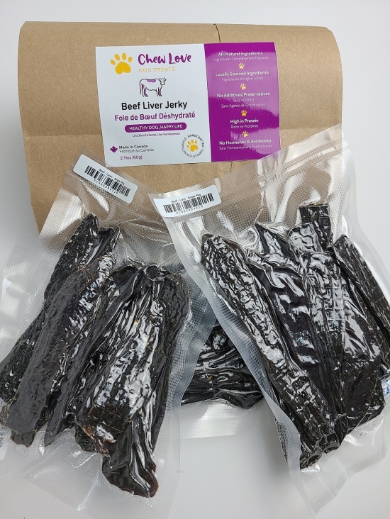 a beef liver jerky   fr treats